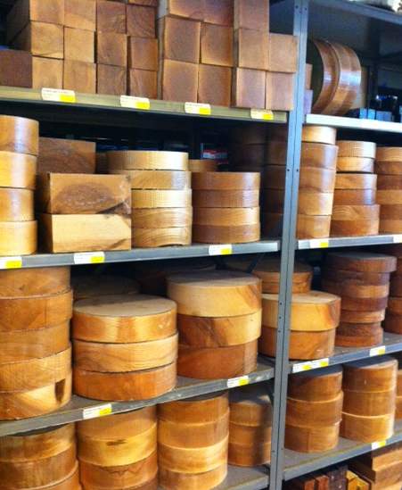 Maple emne ø203x75mm