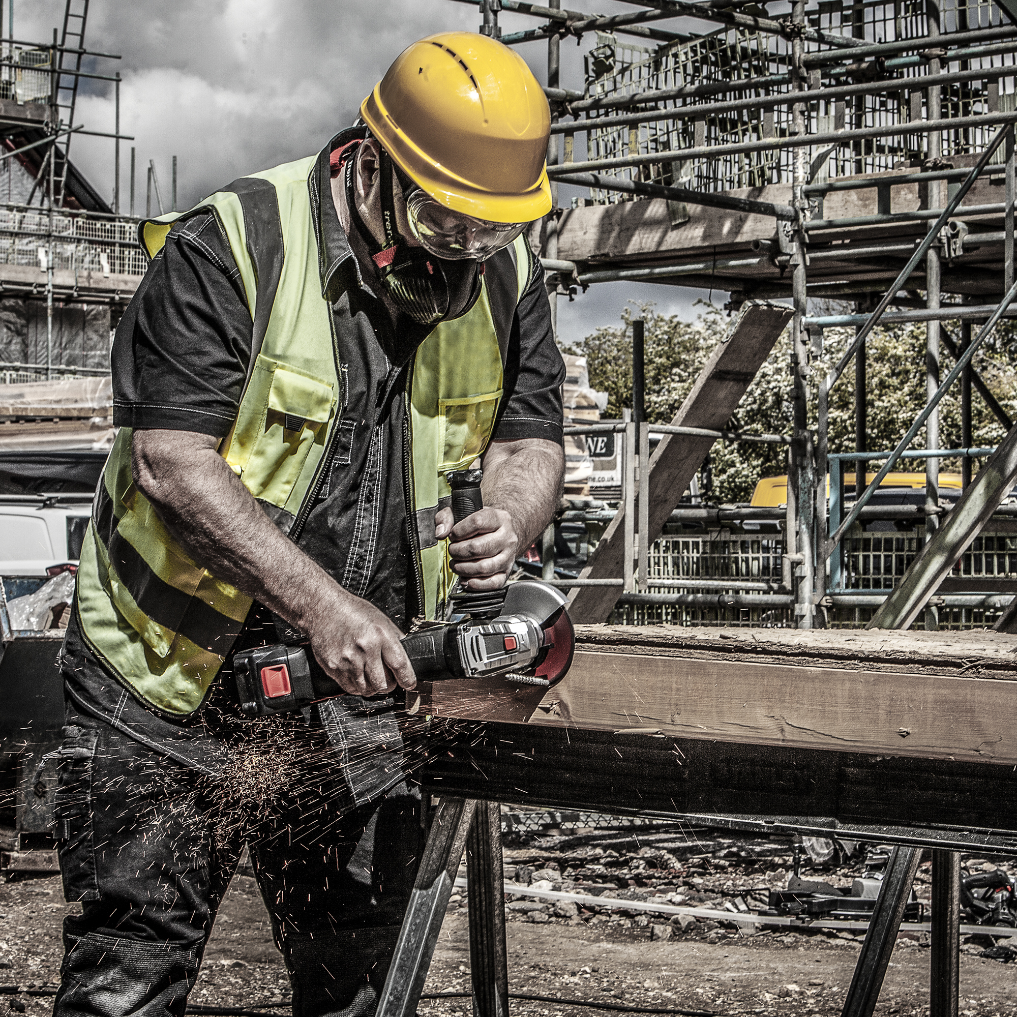 Trend 18V vinkelsliper 115mm kun maskin