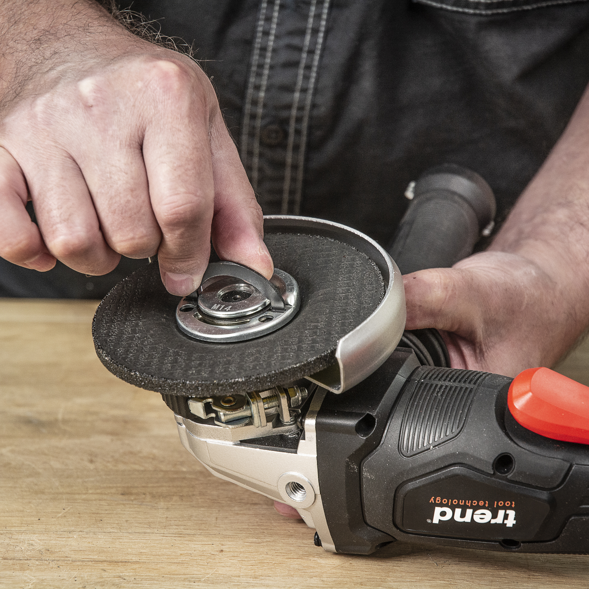 Trend 18V vinkelsliper 115mm kun maskin