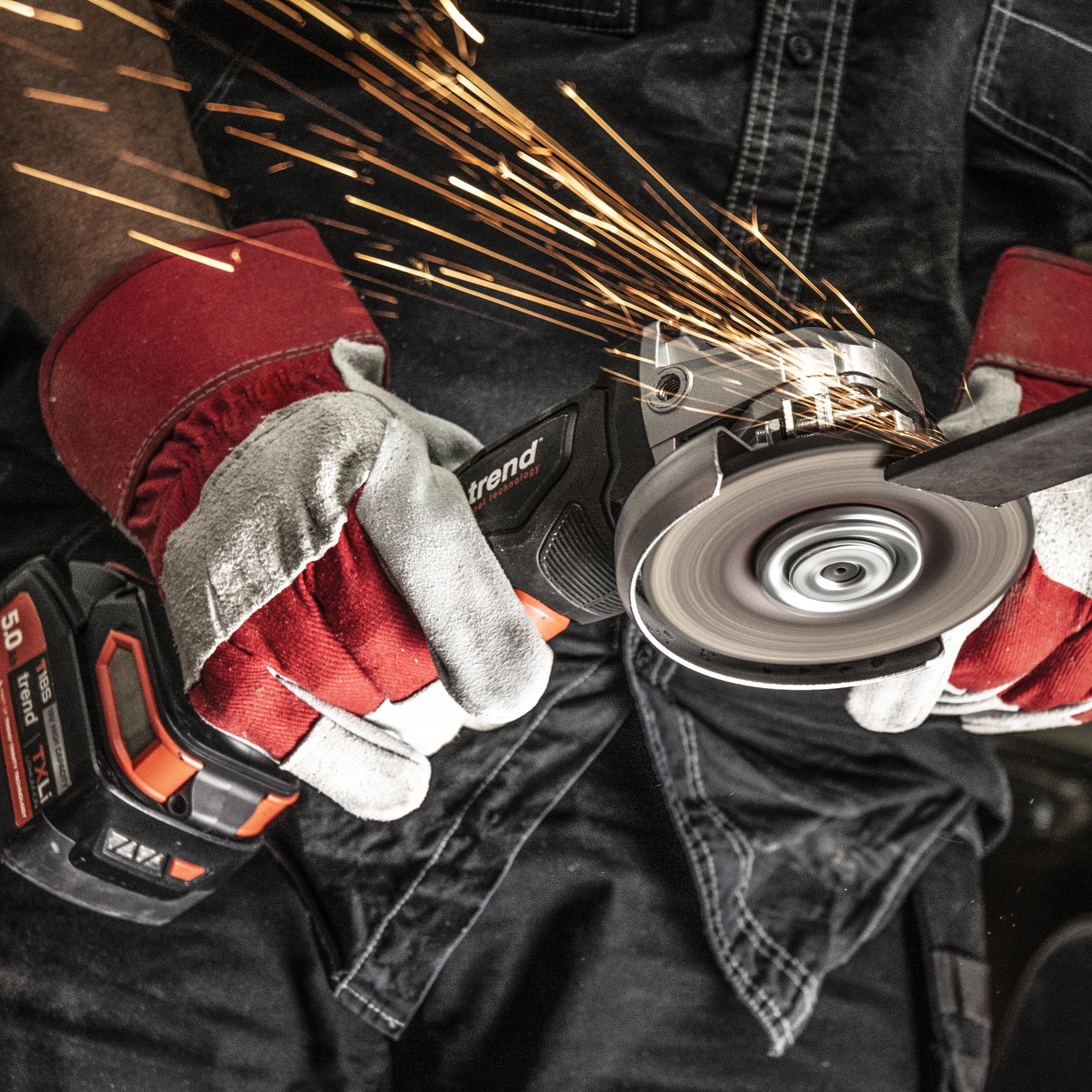 Trend 18V vinkelsliper 115mm kun maskin