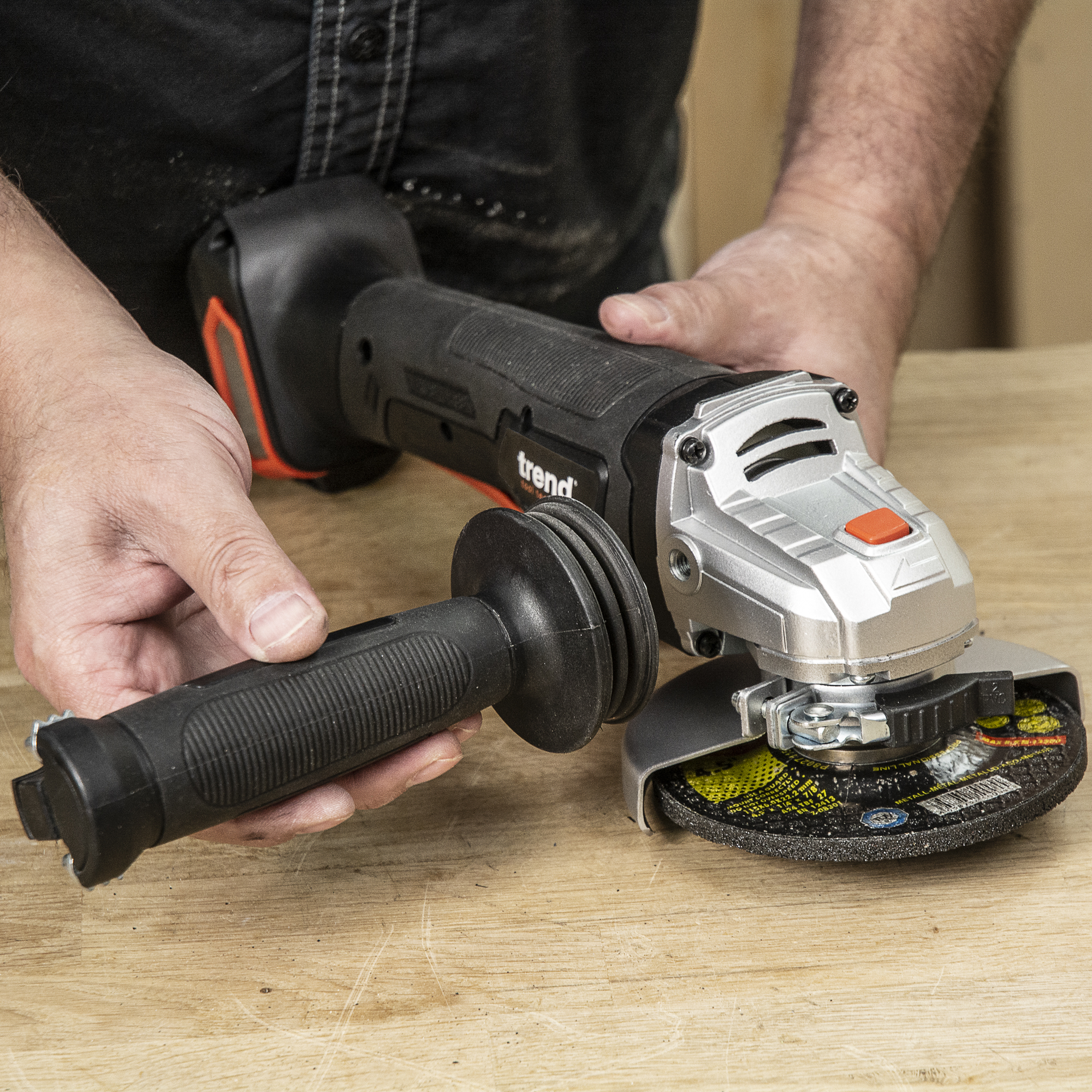 Trend 18V vinkelsliper 115mm kun maskin