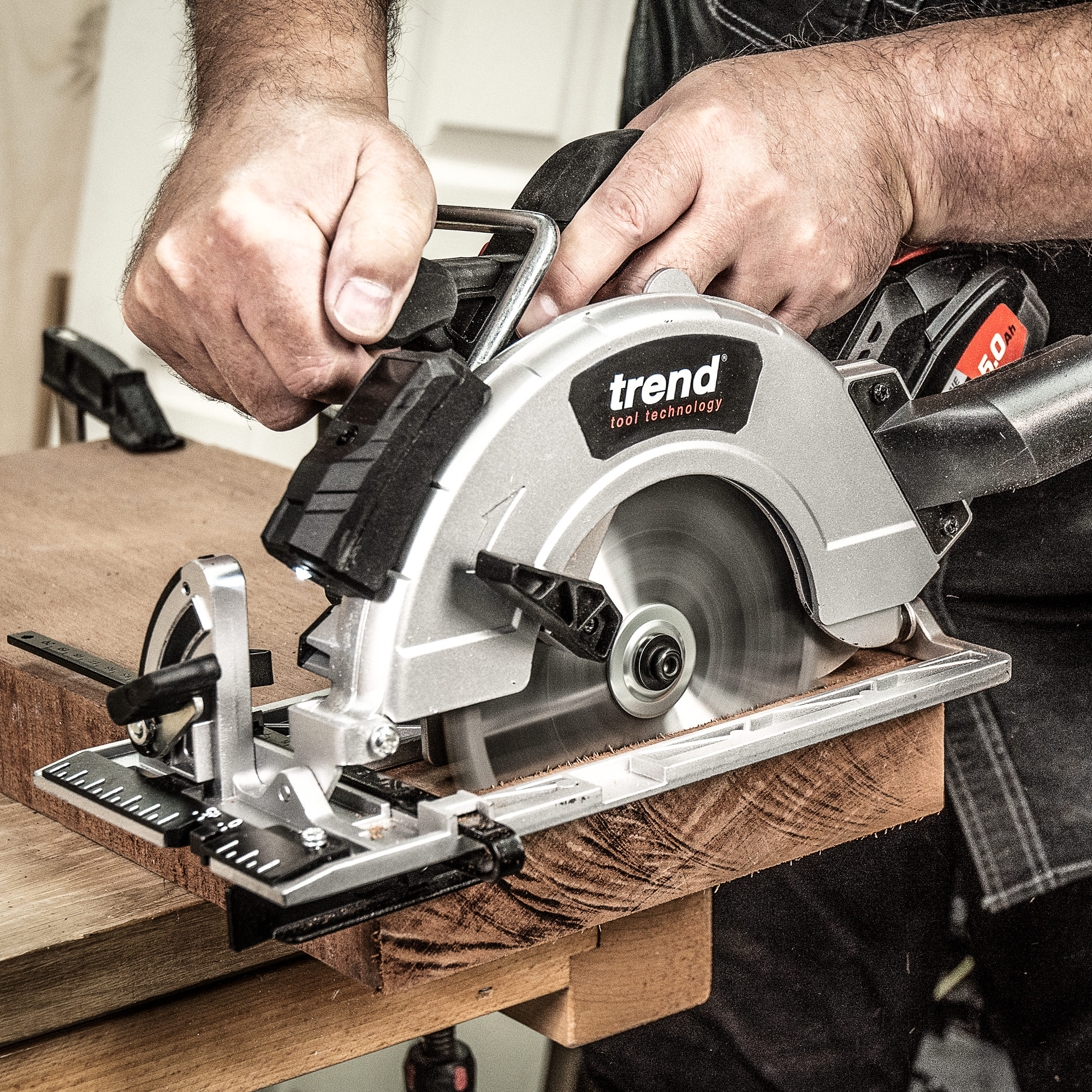 Trend 18V Sirkelsag batteri 165mm uten lader/batteri