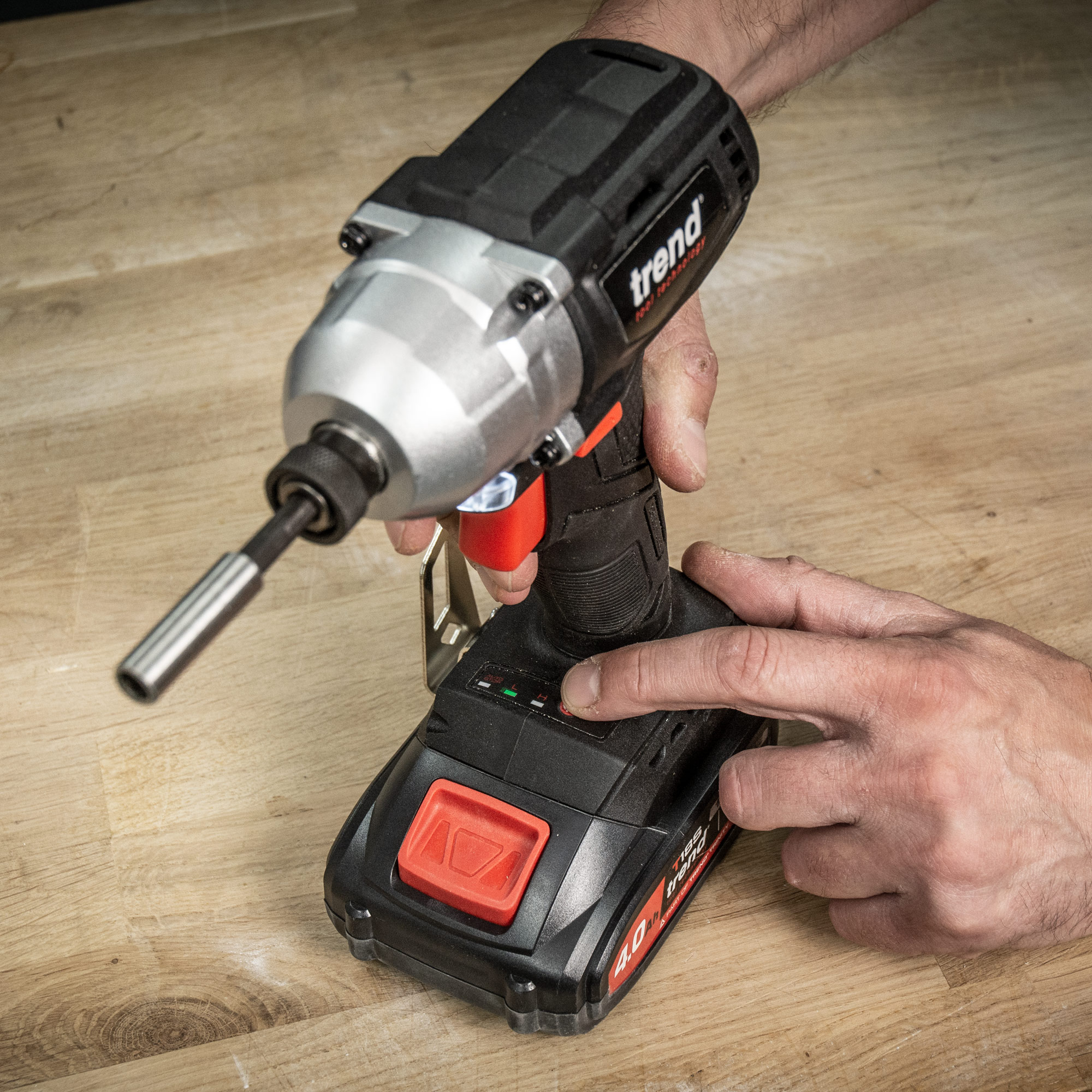 Trend 18V Momenttrekker 130NM uten lader/batteri